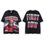 MAJESTIK Skull Racer Double‑Sided Vintage T‑Shirt
