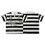 MAJESTIK Striped Embroidered Polo Shirt