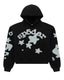 Sp5der Beluga 3M Reflective Hoodie Black