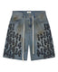 Vale Forever Lucky Charms Jorts Blue/Black