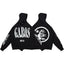 Hellstar Gabos Double‑Sided Print Black Hoodie