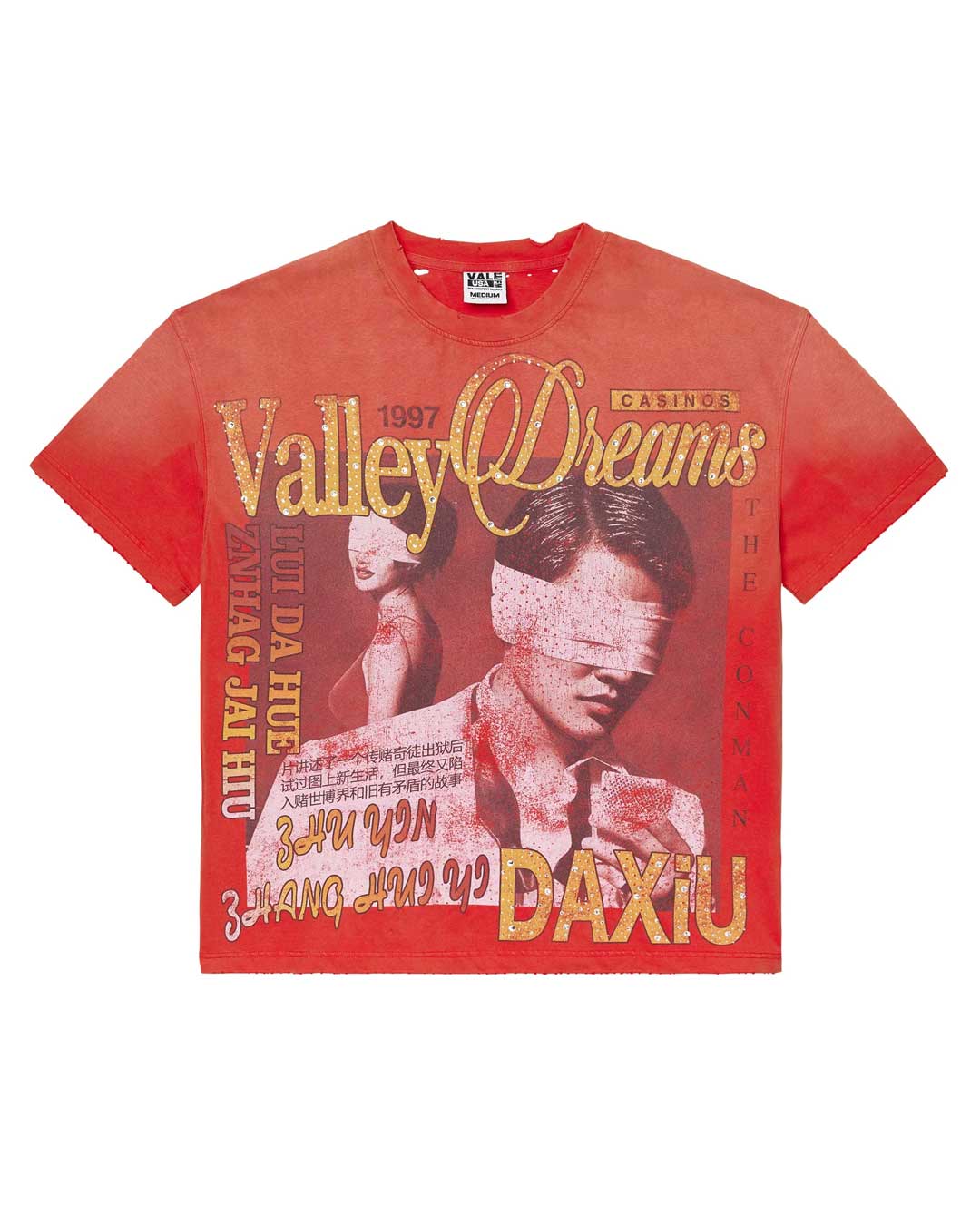 Vale Forever Casino Bling Tee Red