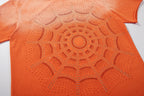 MAJESTIK Spider Web Gradient Short‑Sleeve T‑Shirt