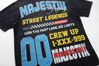 MAJESTIK Street Legends Motocross Vintage T‑Shirt