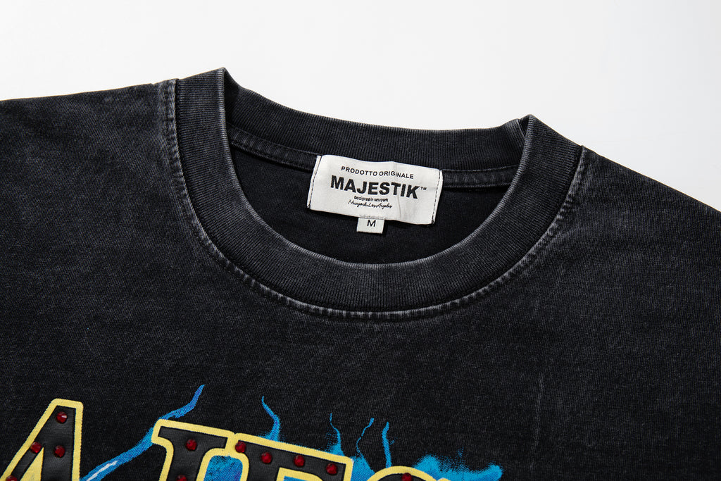 MAJESTIK Champion Boxing Vintage T‑Shirt