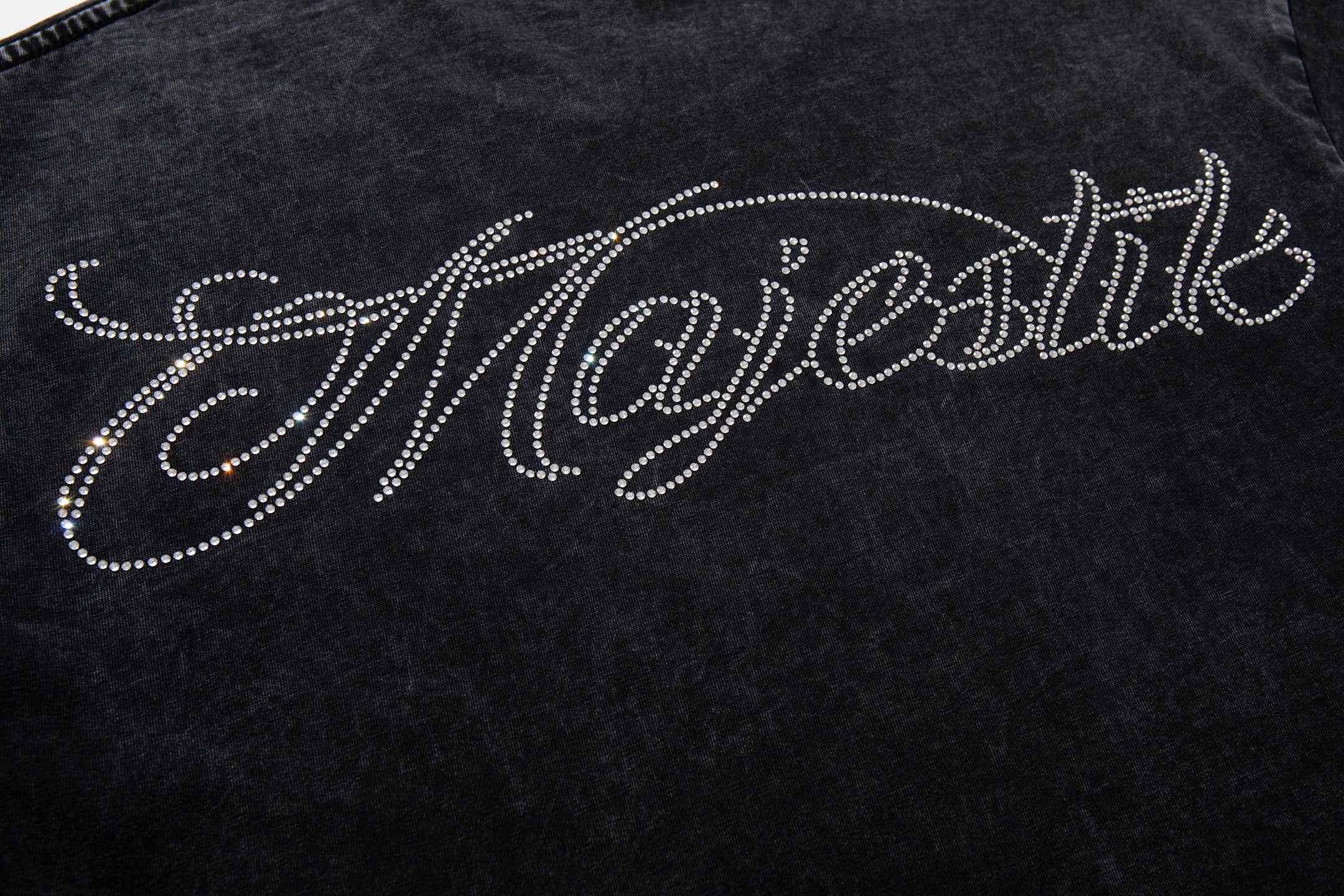 MAJESTIK Trophy Champion Skeleton Double‑Sided Vintage T‑Shirt