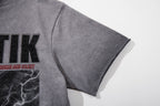 MAJESTIK Relentless Cross Wings Vintage T‑Shirt