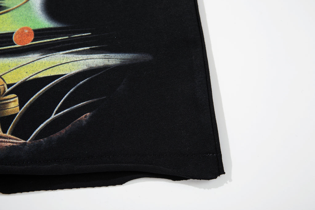 MAJESTIK VR Monkey Vintage Graphic T‑Shirt