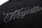 MAJESTIK Sports Motorcycle Racing Vintage Graphic T‑Shirt