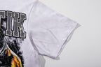 MAJESTIK Eagle Football Double‑Sided Vintage T‑Shirt