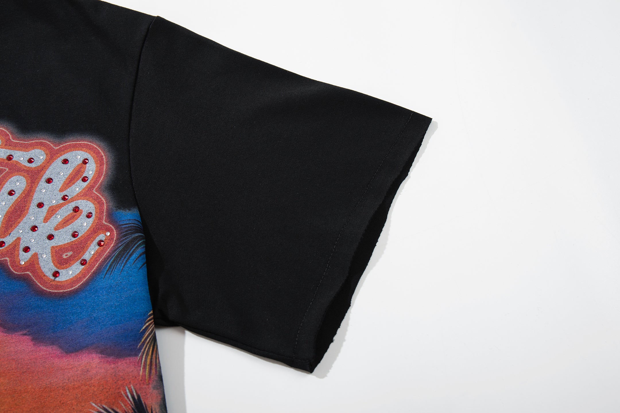 MAJESTIK Skull Hip‑Hop Vintage T‑Shirt