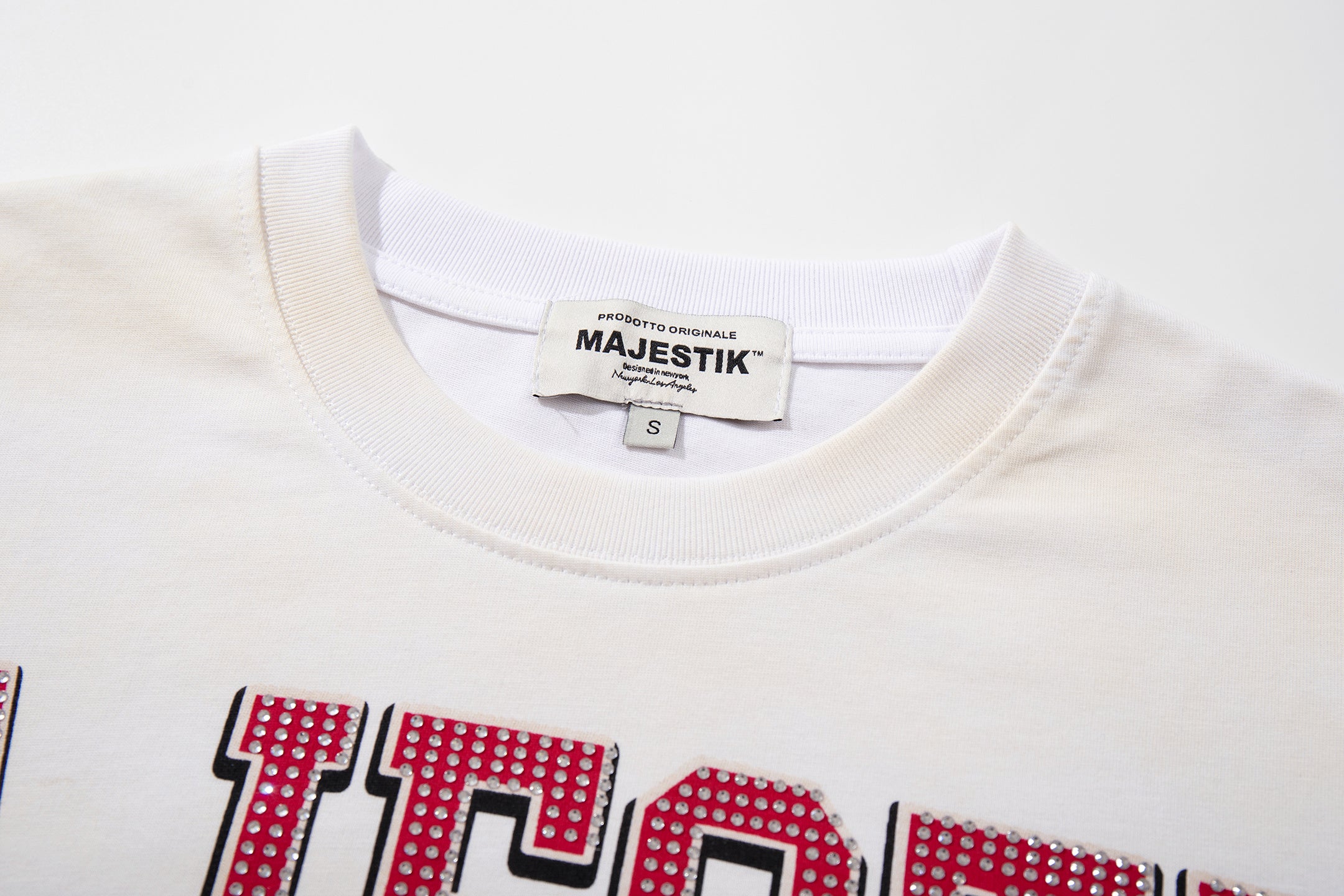 MAJESTIK Hell Pro Boxing Skeleton Double‑Sided Vintage T‑Shirt