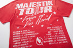 MAJESTIK Tour Bears Vintage Graphic T‑Shirt