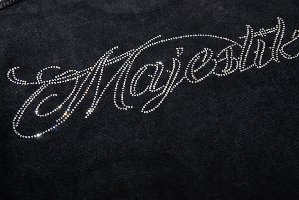 MAJESTIK Racing Car Vintage T‑Shirt