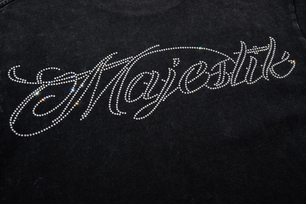 MAJESTIK Football Catch Double‑Sided Vintage T‑Shirt