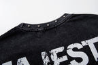 MAJESTIK Studios Distressed Eye Graphic Sleeveless Tank Top