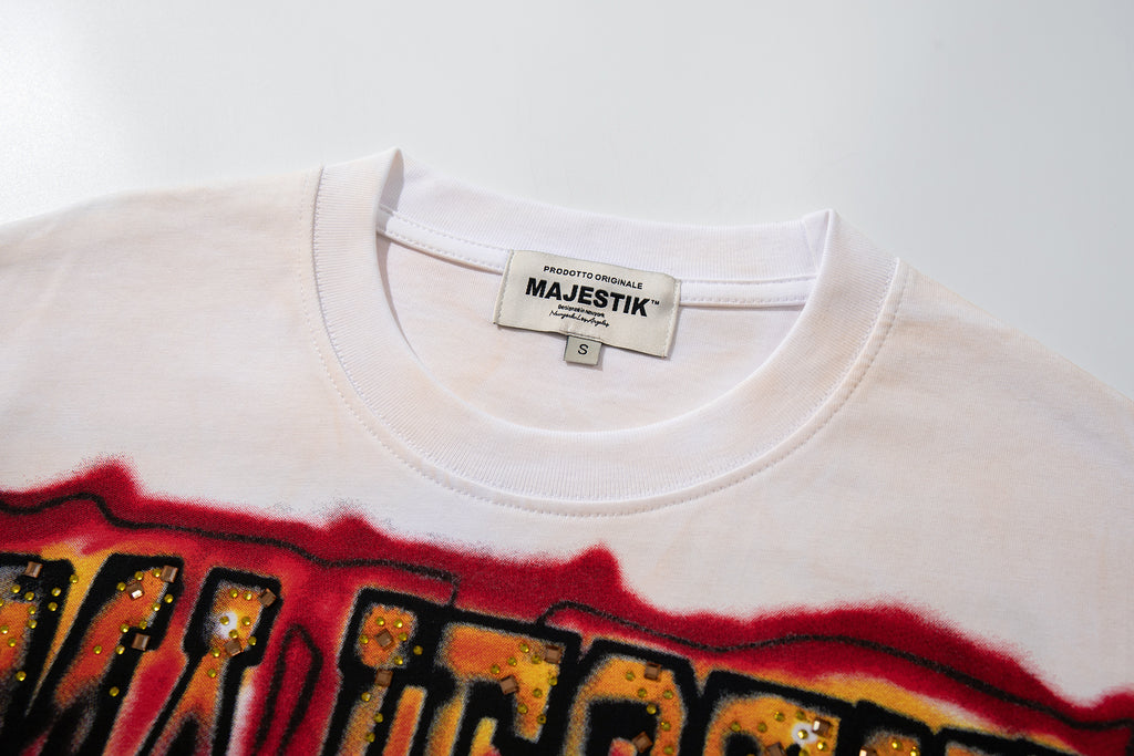 MAJESTIK Racing 00 Double‑Sided Graphic T‑Shirt
