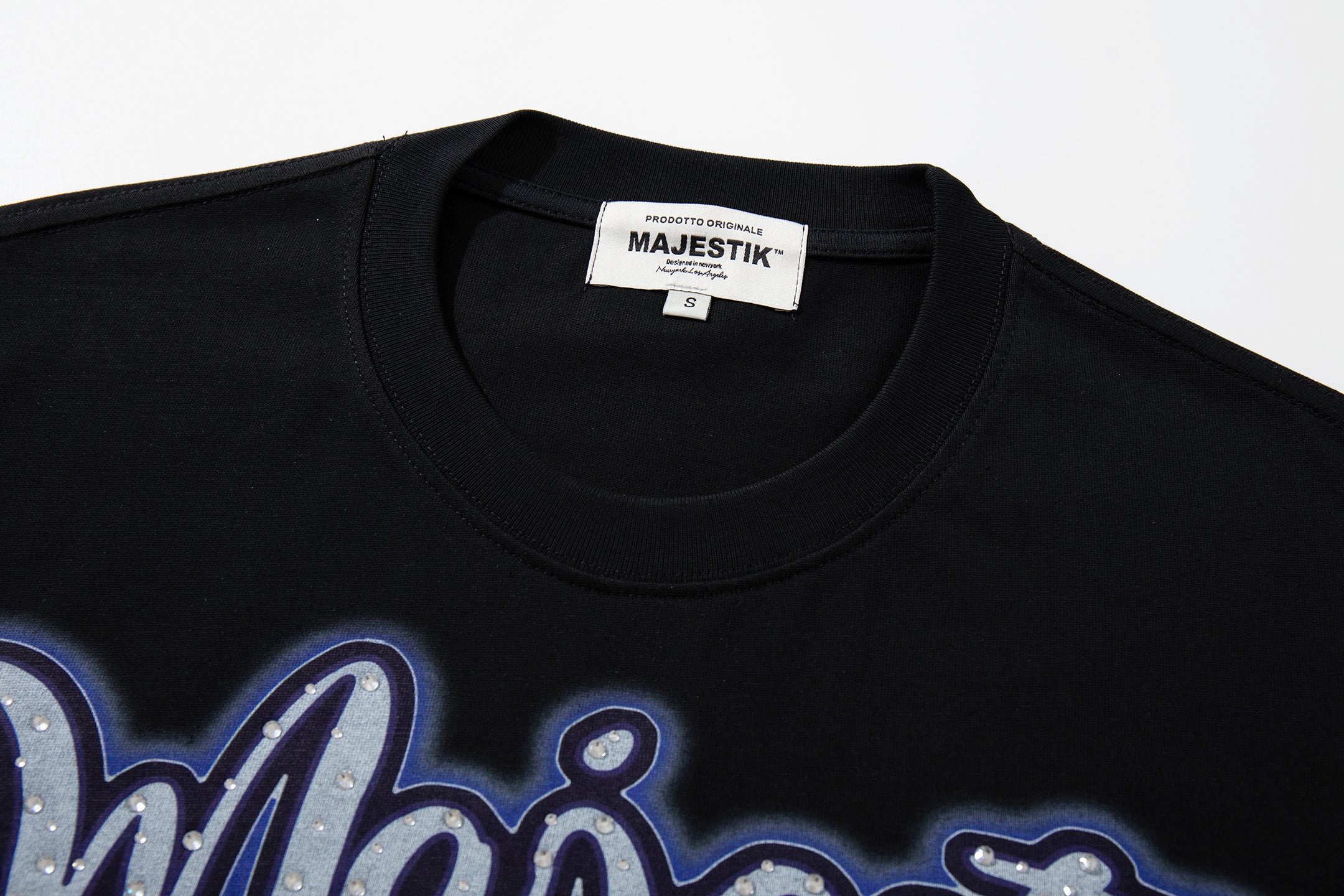 MAJESTIK Alien DJ Space Vintage T‑Shirt