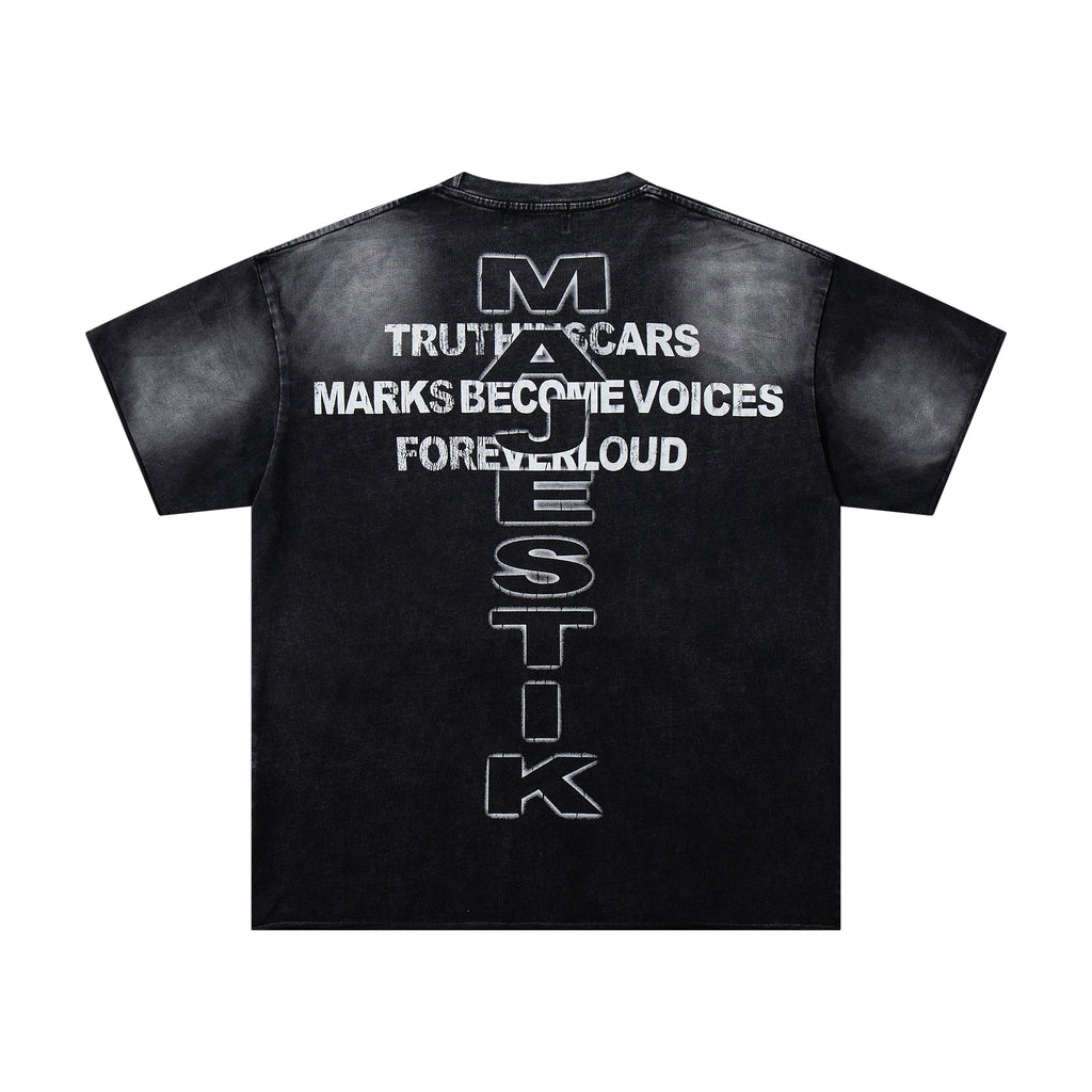 MAJESTIK Desires Vintage T‑Shirt