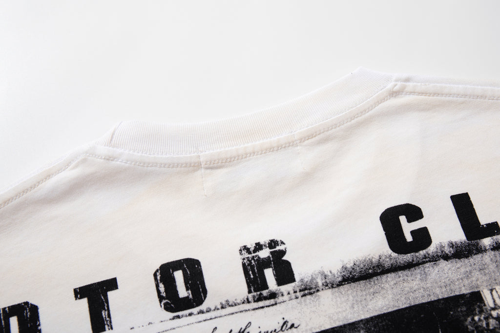 MAJESTIK Motor Club Collage Vintage T‑Shirt