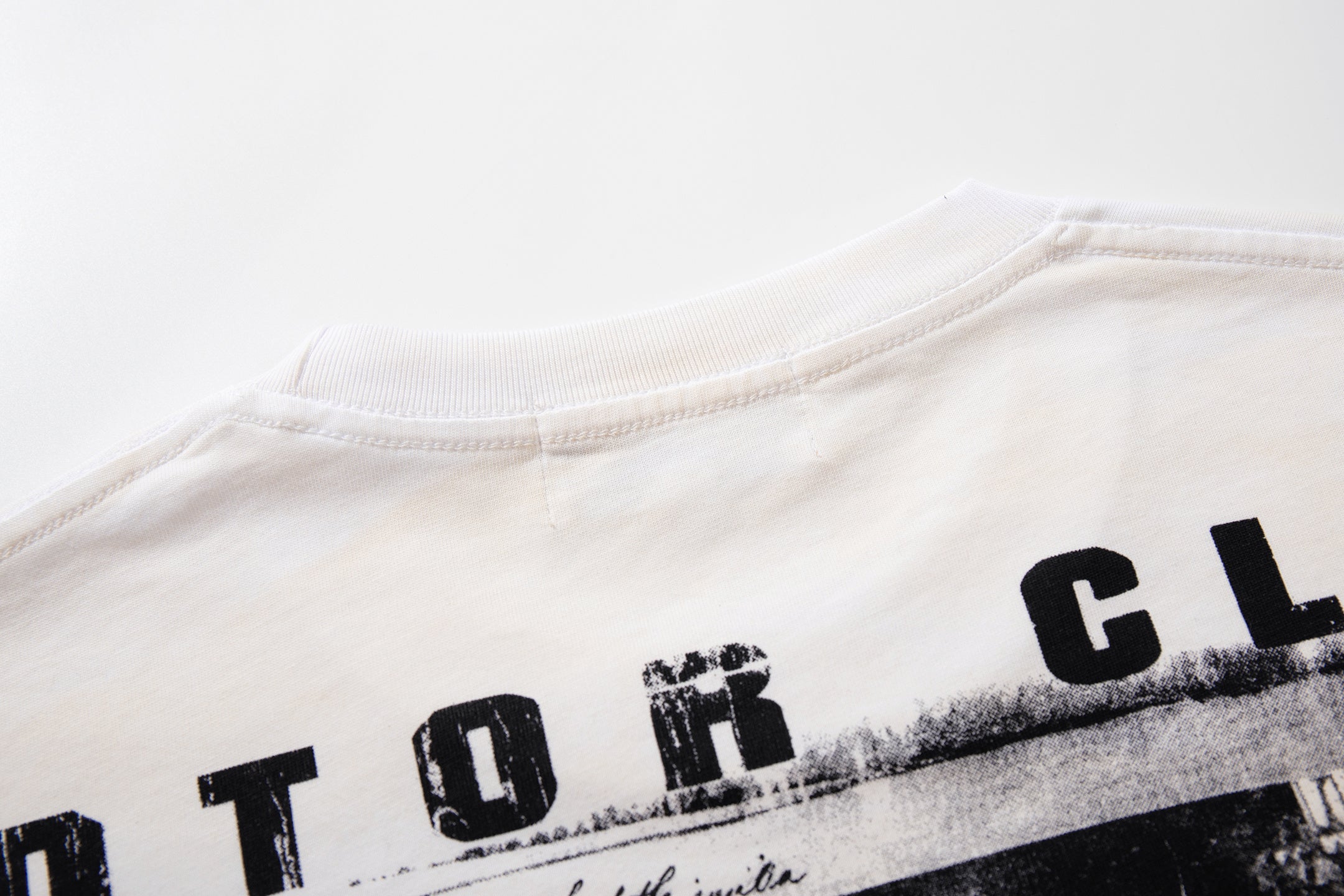 MAJESTIK Motor Club Collage Vintage T‑Shirt