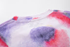 MAJESTIK Tie‑Dye Skull Graphic T‑Shirt