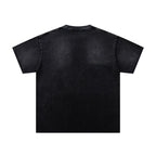 MAJESTIK Fire Dept City Street Vintage Double‑Sided T‑Shirt