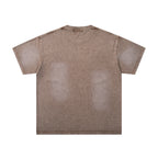 MAJESTIK Cowboy Angel Vintage Brown T‑Shirt