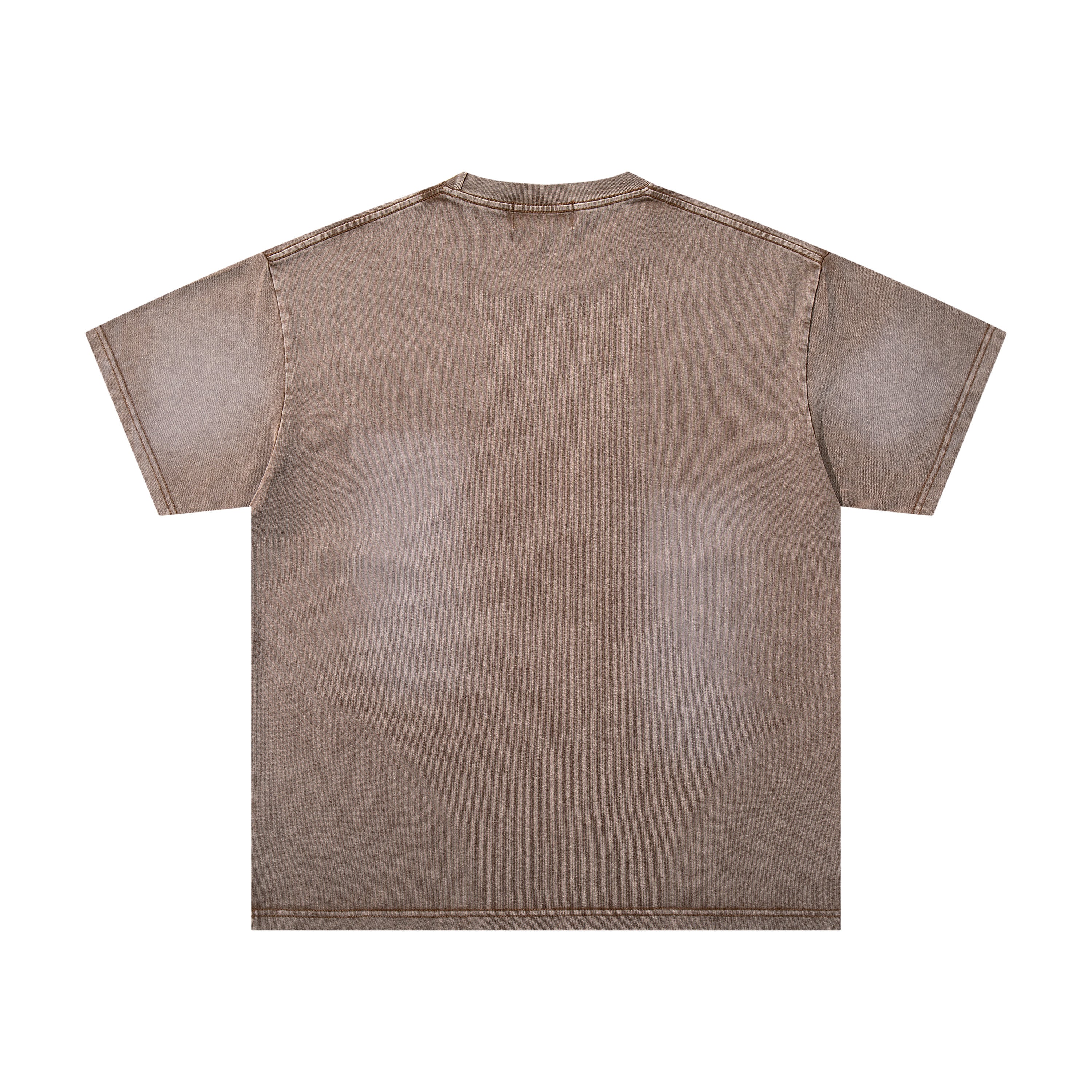MAJESTIK Cowboy Angel Vintage Brown T‑Shirt