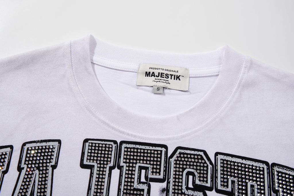 MAJESTIK Eagle Football Double‑Sided Vintage T‑Shirt