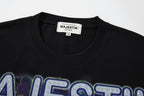 MAJESTIK Ghost Vintage Graphic T‑Shirt