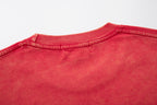 MAJESTIK Football Monster Vintage Red Double‑Sided T‑Shirt