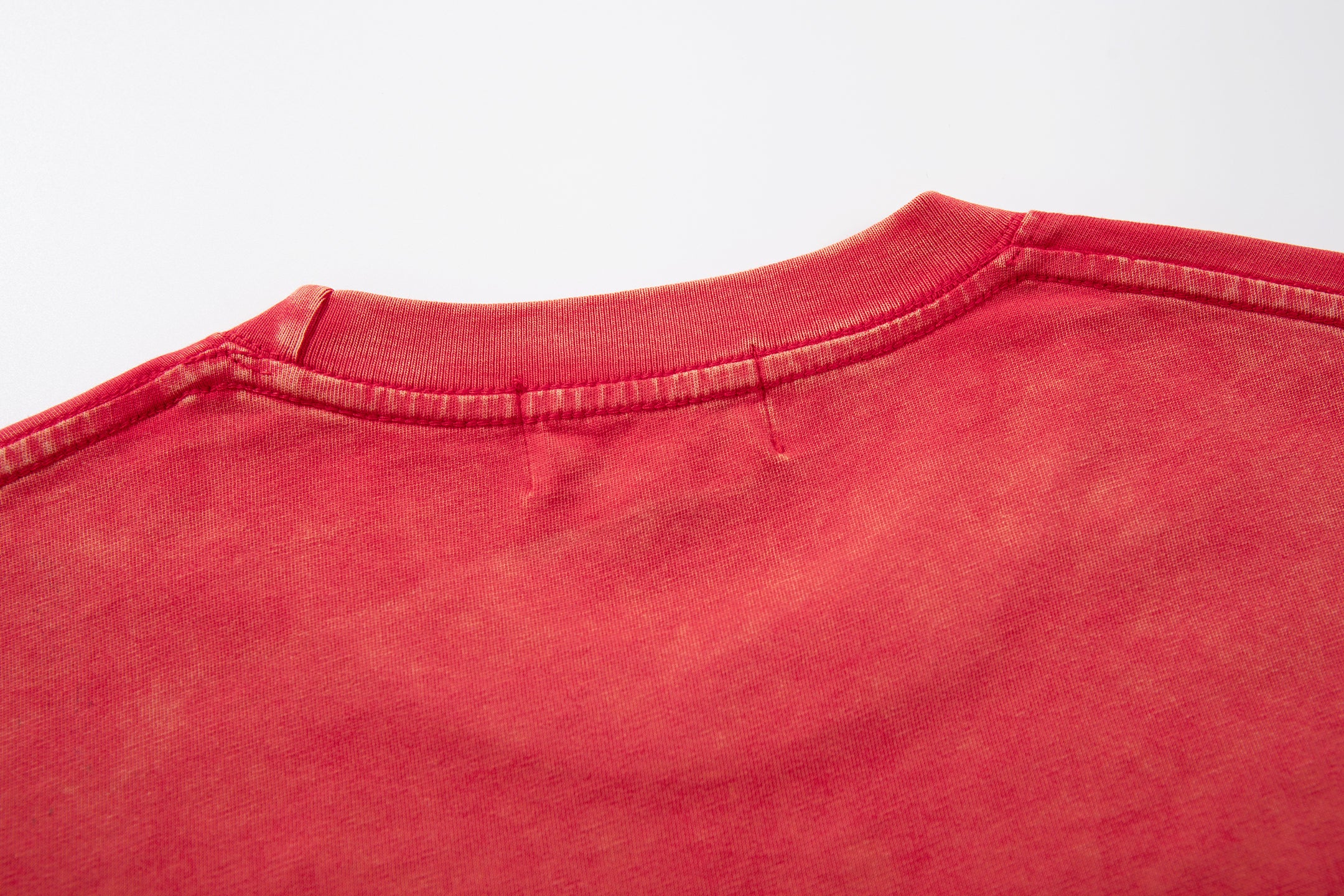 MAJESTIK Football Monster Vintage Red Double‑Sided T‑Shirt