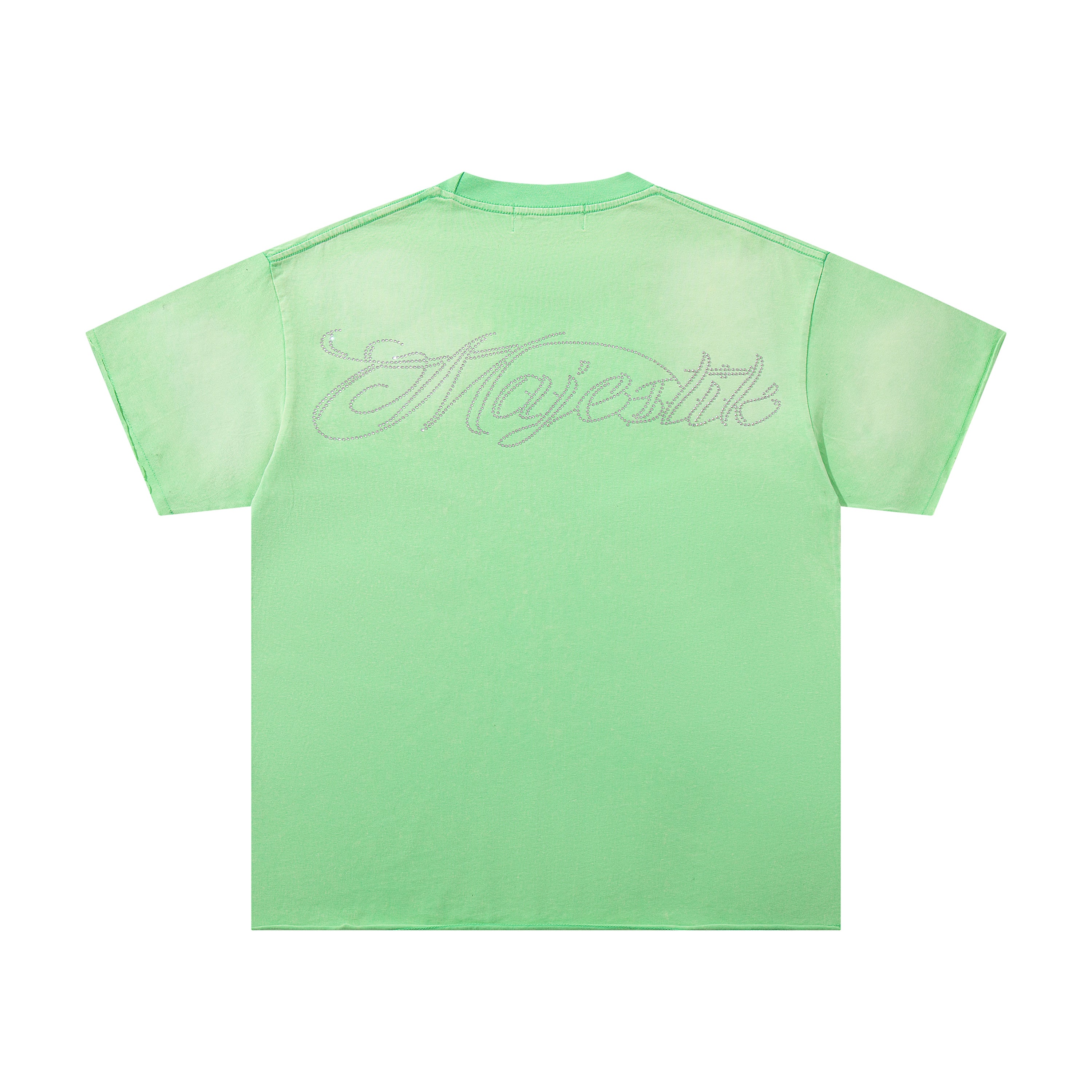 MAJESTIK Football Player Double‑Sided Vintage T‑Shirt
