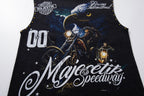 MAJESTIK Motorcycle Eagle Graphic Tank Top