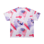 MAJESTIK Tie‑Dye Skull Graphic T‑Shirt