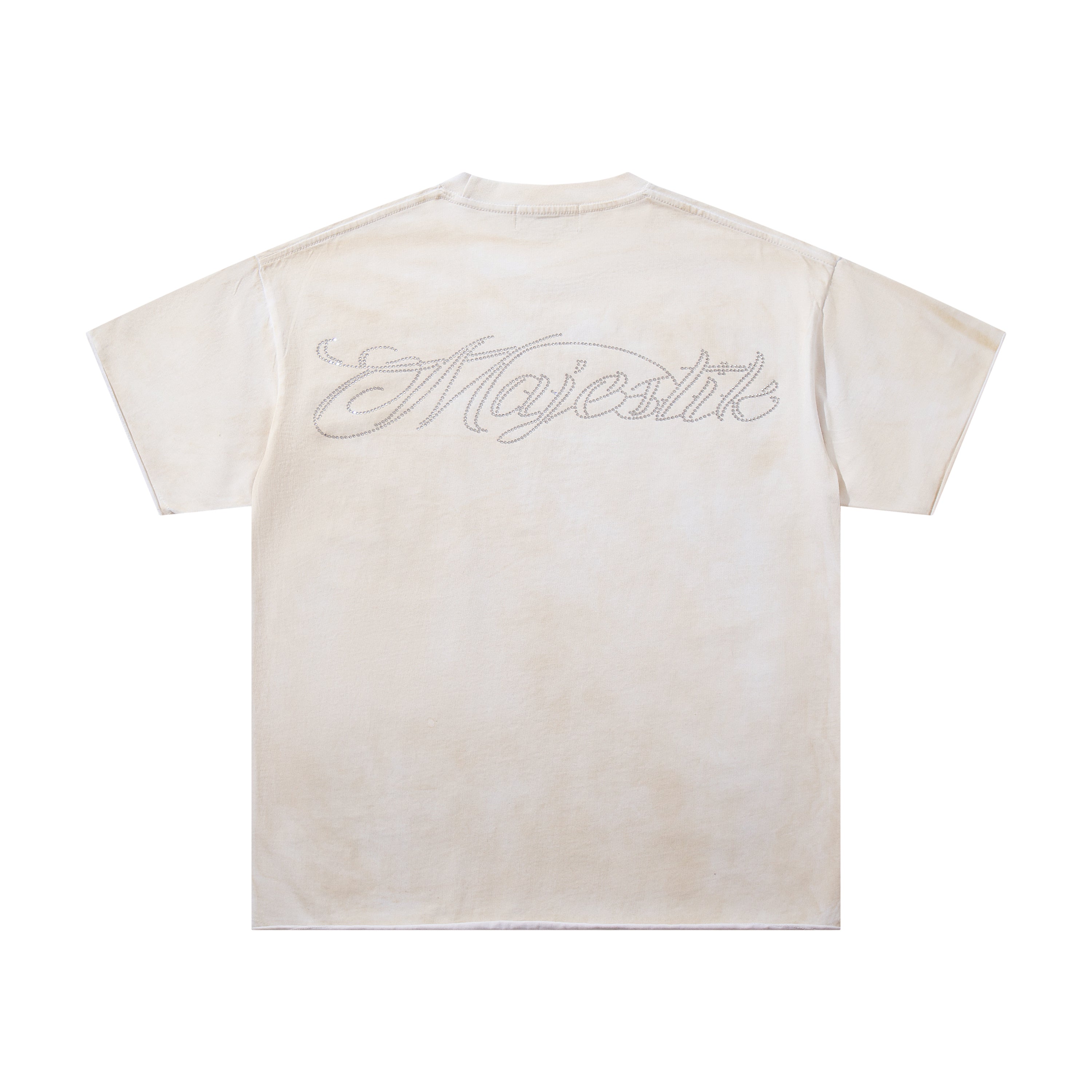 MAJESTIK Department Skeleton Driver Double‑Sided Vintage T‑Shirt