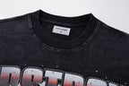 MAJESTIK Skull Racer Double‑Sided Vintage T‑Shirt