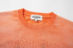MAJESTIK Spider Web Gradient Short‑Sleeve T‑Shirt