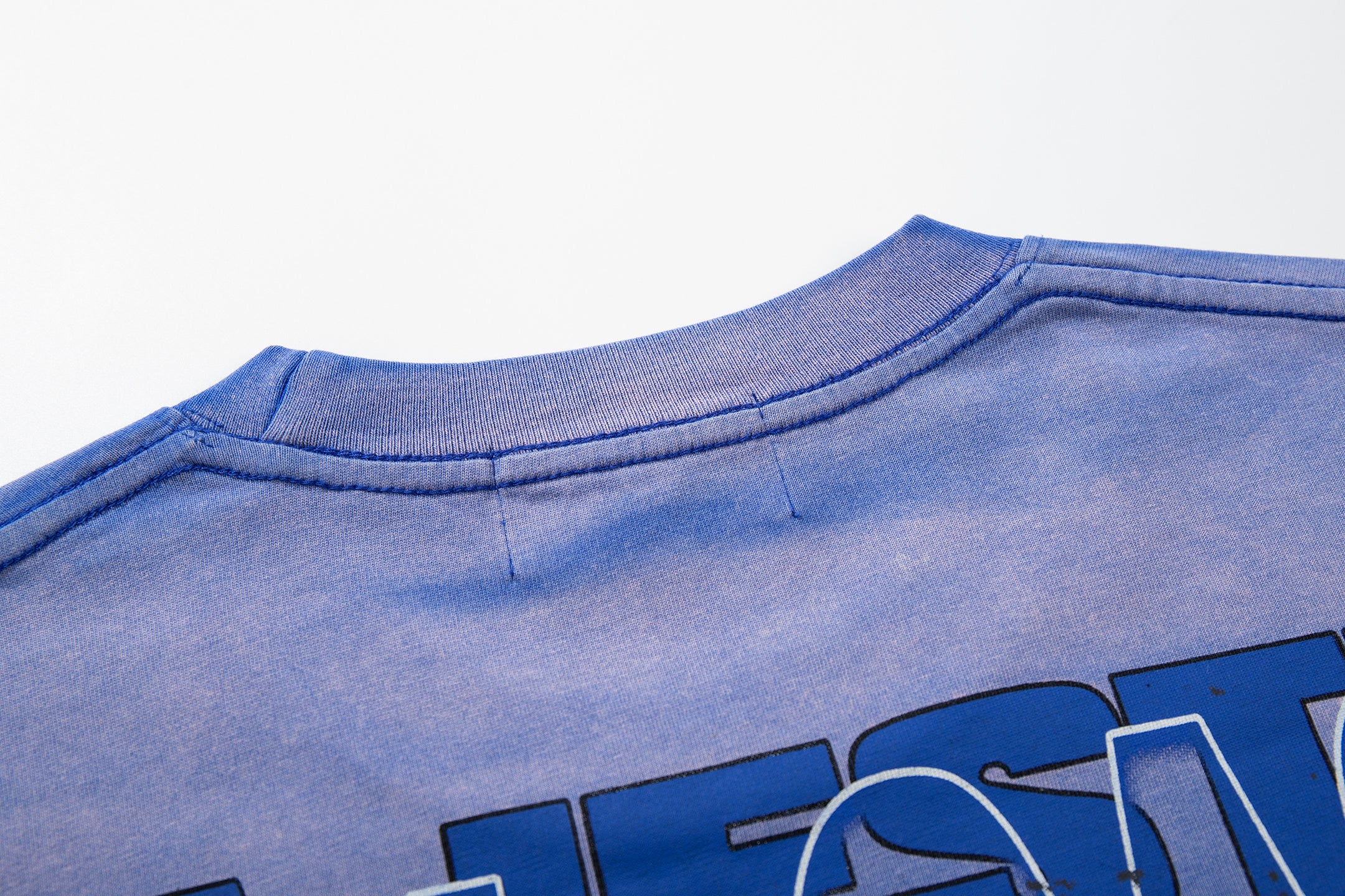 MAJESTIK Silence Before Storms Football Vintage T‑Shirt
