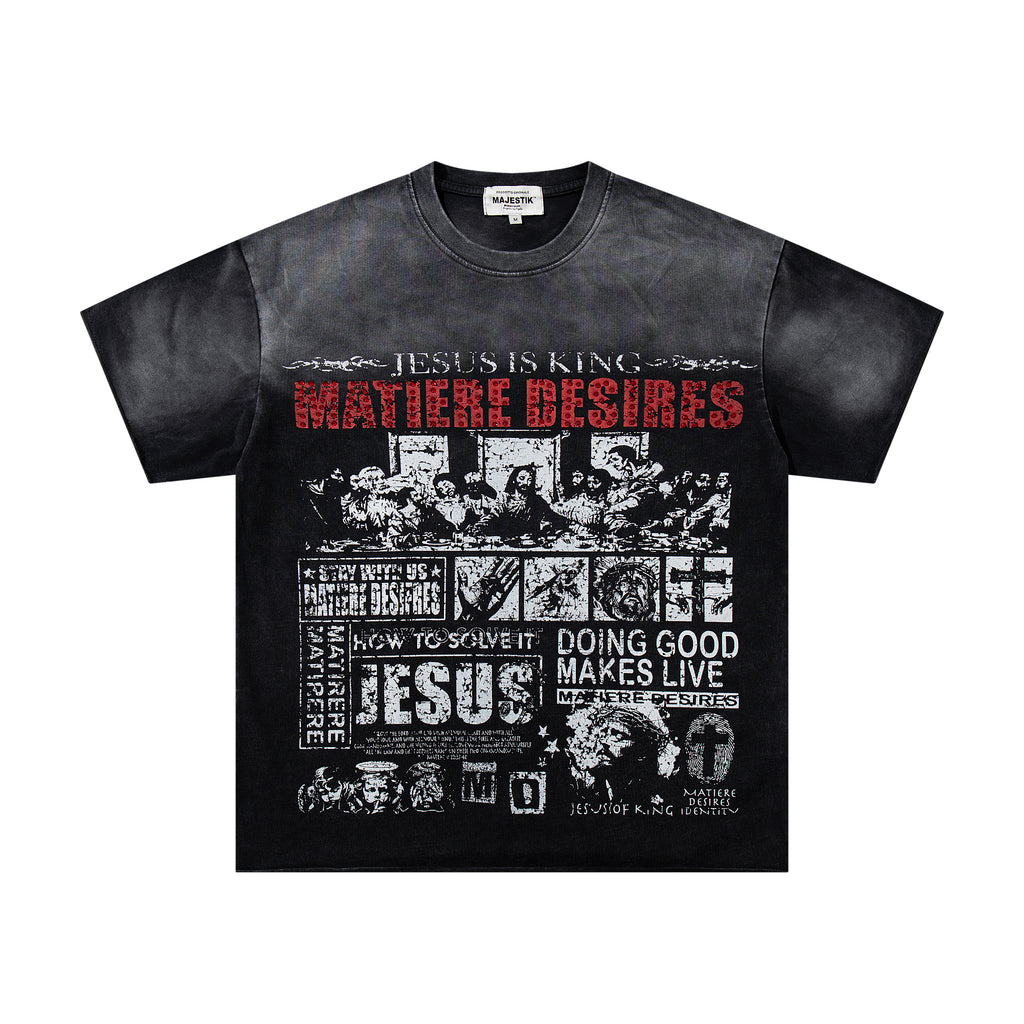 MAJESTIK Desires Vintage T‑Shirt