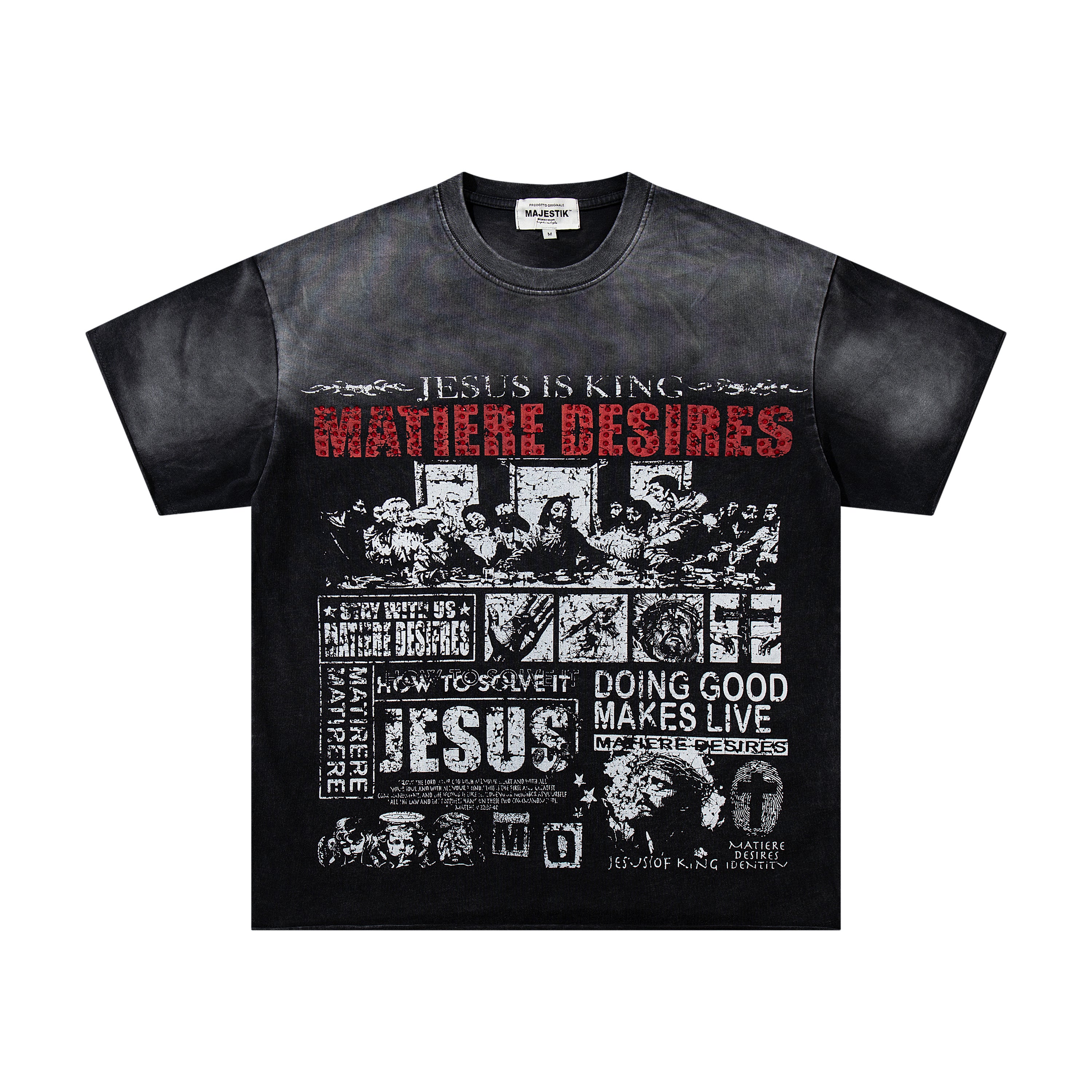 MAJESTIK Desires Vintage T‑Shirt