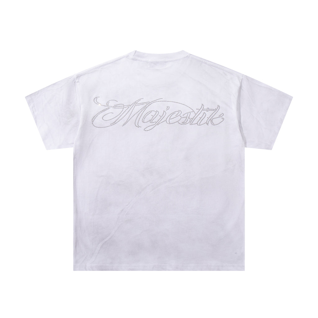 MAJESTIK Eagle Football Double‑Sided Vintage T‑Shirt