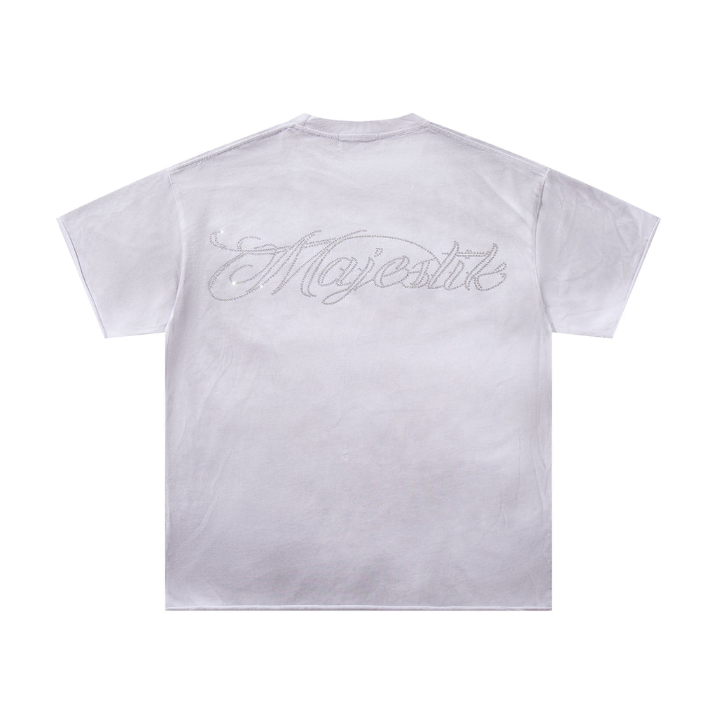 MAJESTIK Cupid Angel Double‑Sided Vintage T‑Shirt