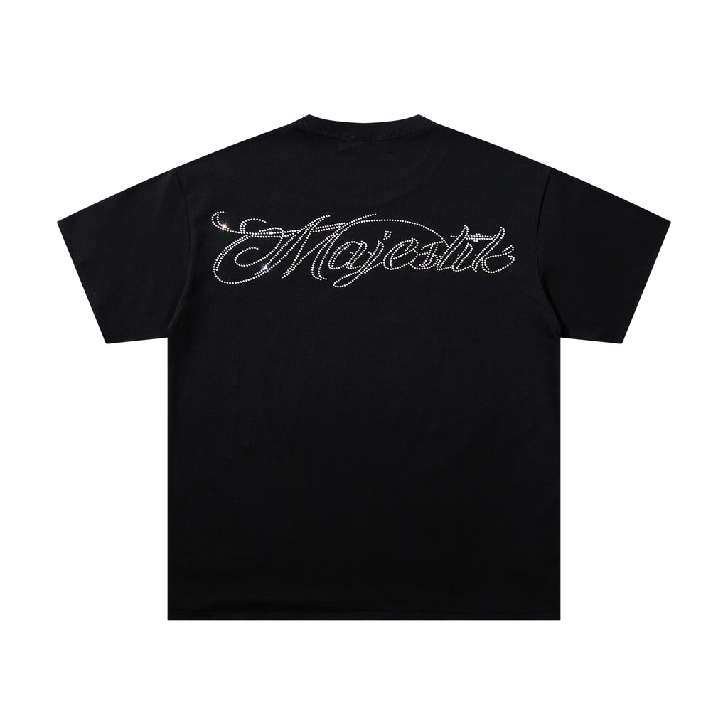 MAJESTIK Alien DJ Space Vintage T‑Shirt