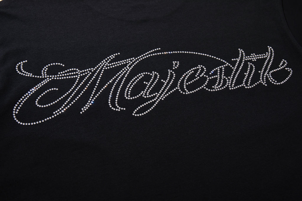 MAJESTIK Retro Racing Graphic T‑Shirt