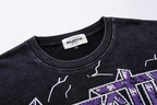 MAJESTIK Metal Concert Sports Car Double‑Sided Vintage T‑Shirt