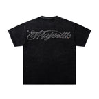 MAJESTIK Sports Motorcycle Racing Vintage Graphic T‑Shirt