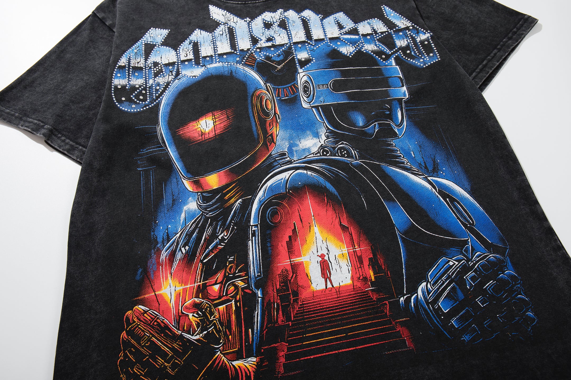 Godspeed Astronaut Double‑Sided Vintage Graphic T‑Shirt