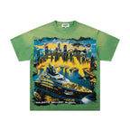 MAJESTIK Tour City Night Vintage T‑Shirt